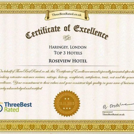 Roseview Alexandra Palace Hotel London Eksteriør billede